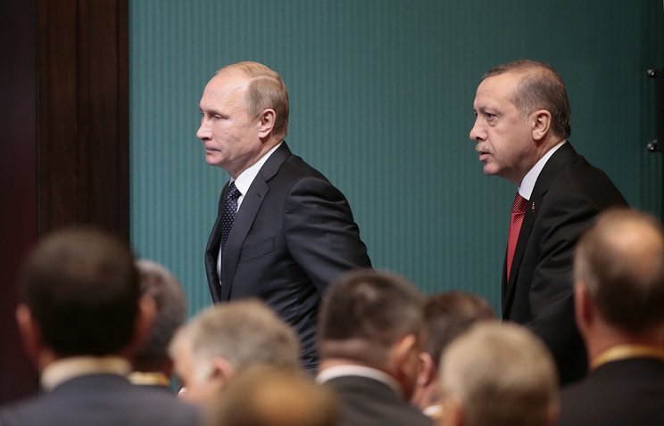 Путин и Ердоган, архивна снимка