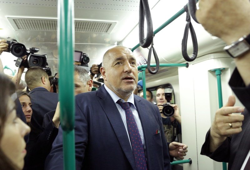 Борисов открива метро: Без Господ нищо не става. Бих добавил и ЕС
