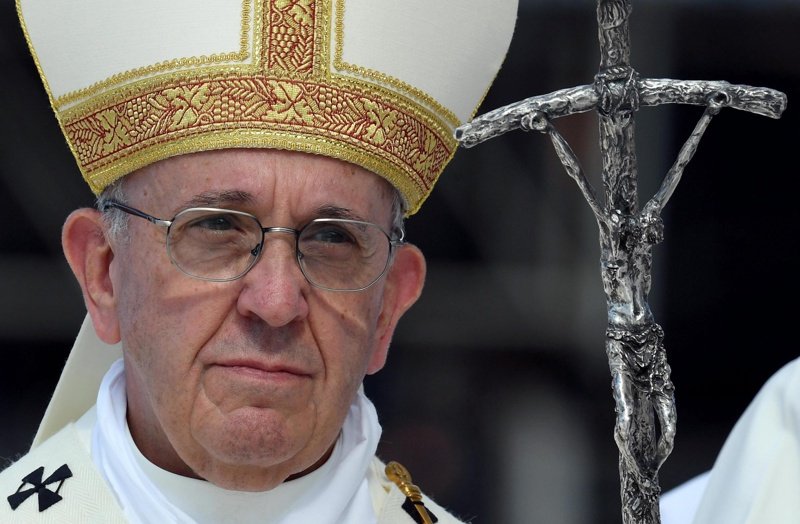 Папа Франциск в Полша. Снимка: ЕПА/БГНЕС