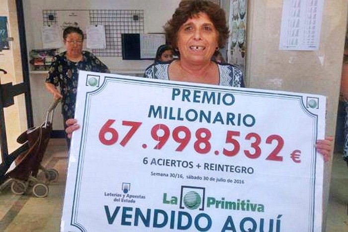 Българка удари 68 млн. евро от испанската лотария