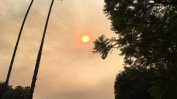 Жители на Лос Анджелис се изплашиха от "кърваво Слънце"
