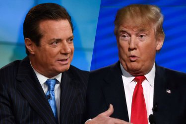 Пол Манафорт и Доналд Тръмп
