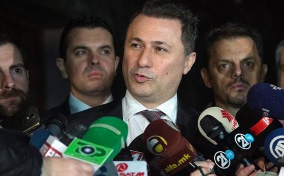<i>Никола Груевски, бивш премиер и лидер на управляващата партия ВМРО-ДПМНЕ</i>