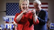 Хилари Клинтън увеличила преднината си пред Тръмп до 8%