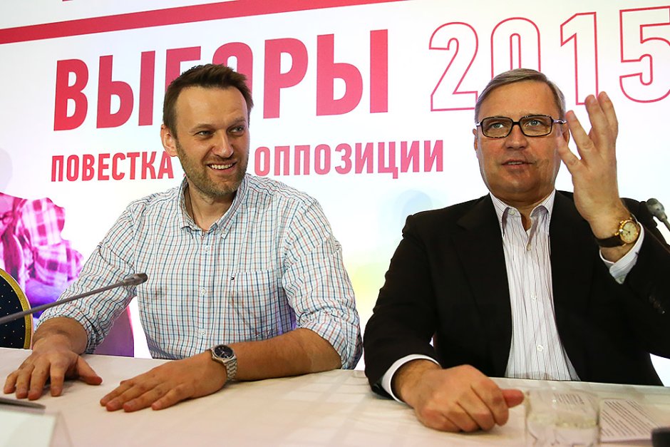 Алексей Навални и Михаил Касянов