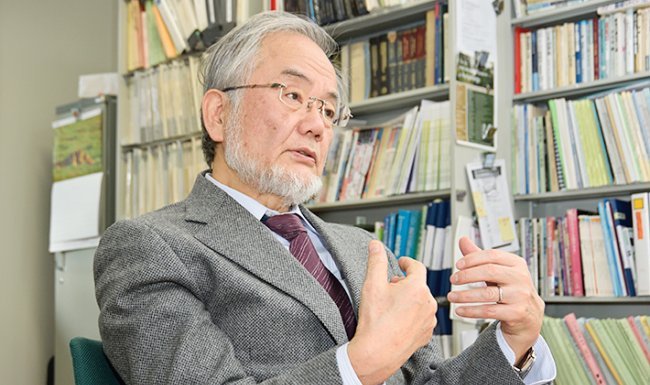 Японският микробиолог проф. Йошинори Ошуми
