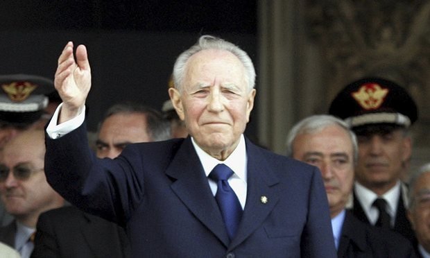 На 95 години почина бившият италиански президент Карло Адзелио Чампи
