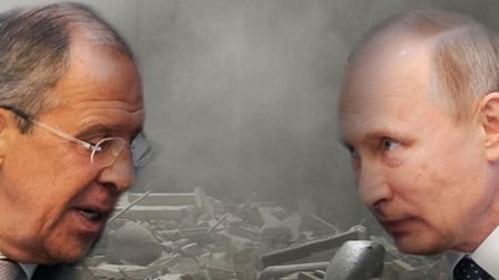 <i>Сергей Лавров и Владимир Путин, сн: в. "Билд"</i>
