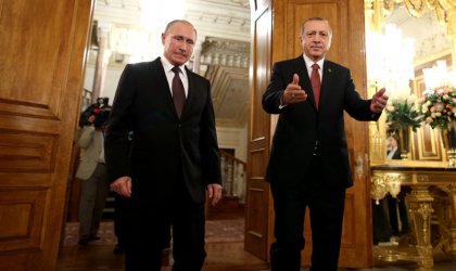 Владимир Путин и Реджеп Тайип Ердоган
