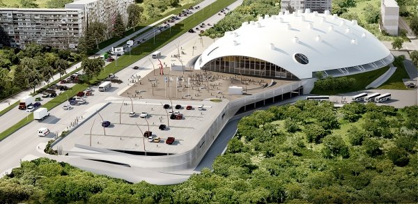 Дарен е теренът под бъдещата зала "Арена Бургас" от общината на "Академика 2011”