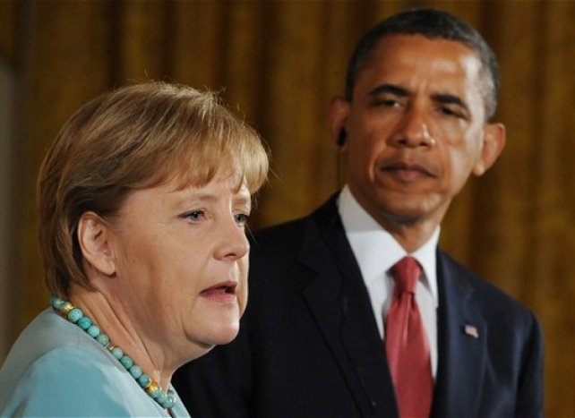 Ангела Меркел и Барак Обама
