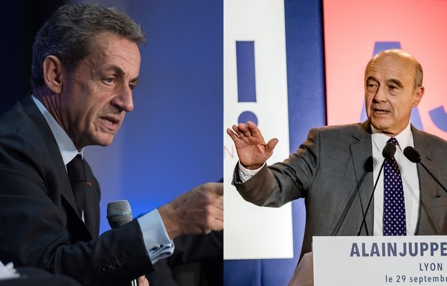 Никола Саркози и Ален Жупе