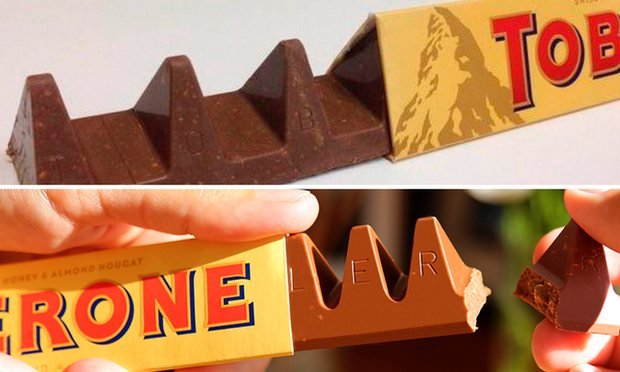 Британците разочаровани от новата форма на шоколада Toblerone