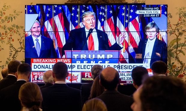 Изборната нощ в САЩ за малко да счупи рекорд по телевизионен рейтинг