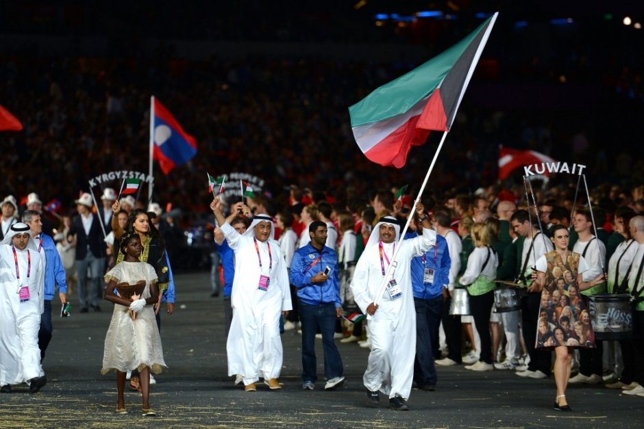 Кувейтската делегация на олимпийските игри в Рио 2016 г.