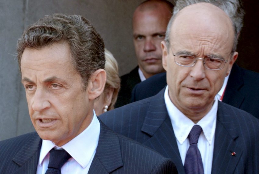 Ален Жупе и Никола Саркози