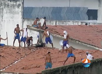 Почти 200 затворници избягаха от бразилски затвор