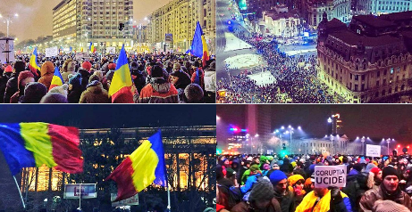 Над 250 хиляди румънци отново излязоха на протест