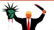 Тръмп обезглавява Статуята на свободата на корицата на "Шпигел"