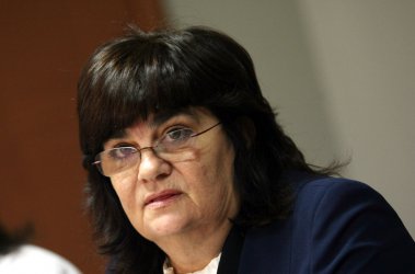 Служебният министър на околната среда и водите Ирина Костова. Сн. БГНЕС