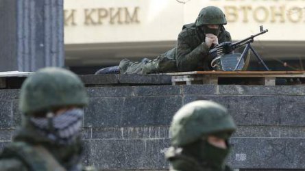Руският контингент на полуостров Крим се превъоръжава