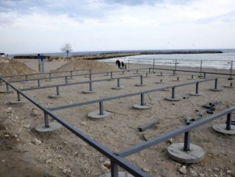 Започна строеж на офицерския плаж във Варна