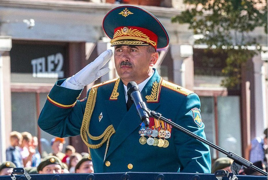 Генерал-майор Пьотр Милюхин
