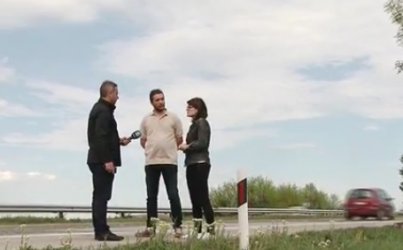 Охранители нападнаха на магистрала ”Тракия” репортер и оператор на Нова телевизия