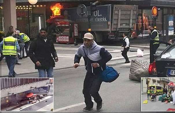 Атака с камион в центъра на Стокхолм взе три жертви