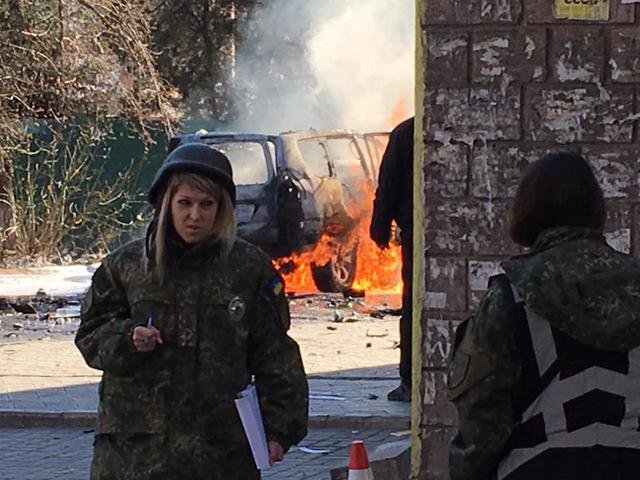 Офицер от украинските спецслужби загина при експлозия на автомобила му в Мариупол
