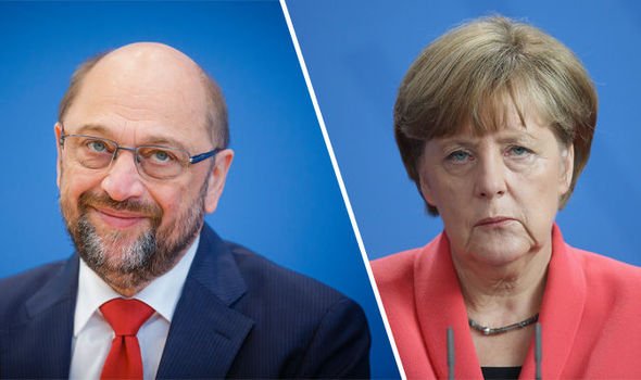 Подкрепата за Ангела Меркел расте, за Мартин Шулц пада