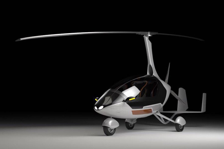 Чех създаде първият в света хеликоптер, който може да се движи и по пътя
