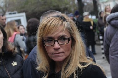 Десислава Иванчева от времето на протестите, сн. БГНЕС