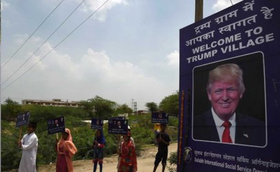 Индийско село се прекръсти в чест на Доналд Тръмп