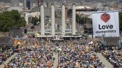 Хиляди излязоха по улиците на Барселона в подкрепа на референдума за независимост
