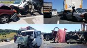 Над 20 пострадали при серия верижни катастрофи на магистрала “Тракия“