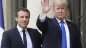 Тръмп е на първото си официално посещение във Франция