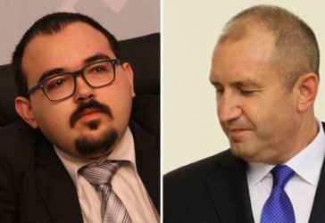 Петър Кичашки и Румен Радев