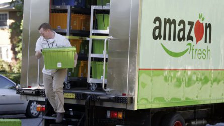Amazon се обръща към новите технологии при храните, доставяни вкъщи