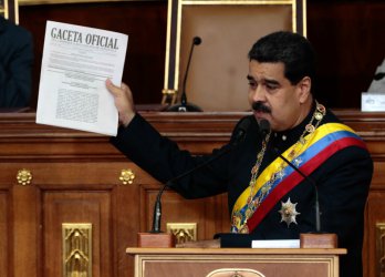 Мадуро в реч пред парламента на Венецуела, сн. ЕПА/БГНЕС