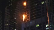 Пожар обхвана 86-етажен небостъргач в Дубай, но бе овладян за няколко часа
