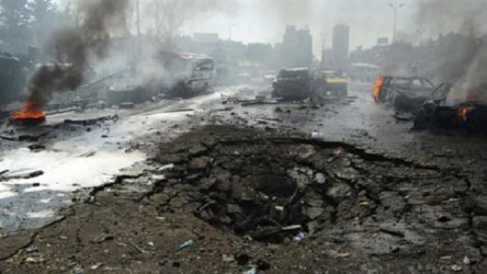 Взрив на търговски панаир в Дамаск взе 5 жертви