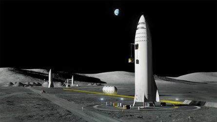 Спейс Екс представи ракета за околоземно пътуване