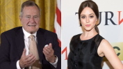Актриса обвини Джордж Буш старши, че я бил докоснал отзад
