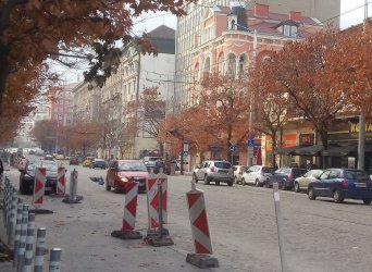 Отварят изцяло софийския бул. "Дондуков" след над пет месеца ремонт