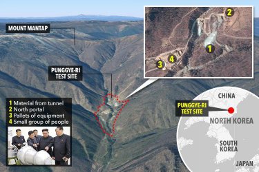 Над 200 човека загинали в тунел след севернокорейски ядрен опит