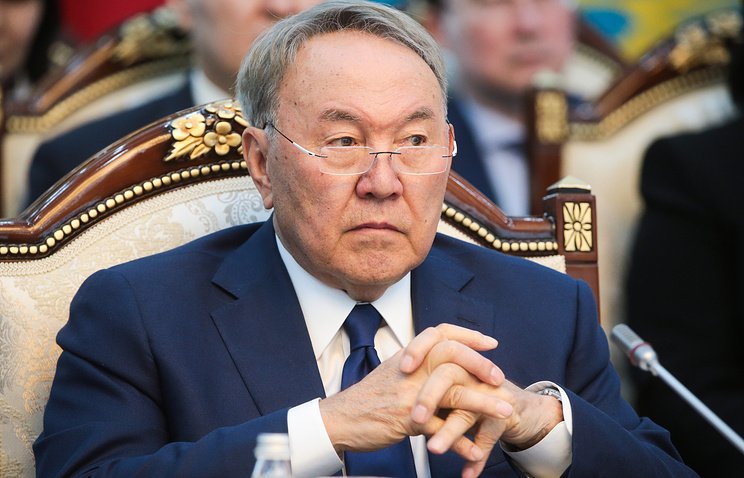 Държавният глава на Казахстан Нурсултан Назърбаев