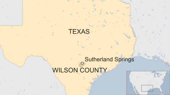 Най-малко 27 жертви при масова стрелба в църква в Тексас