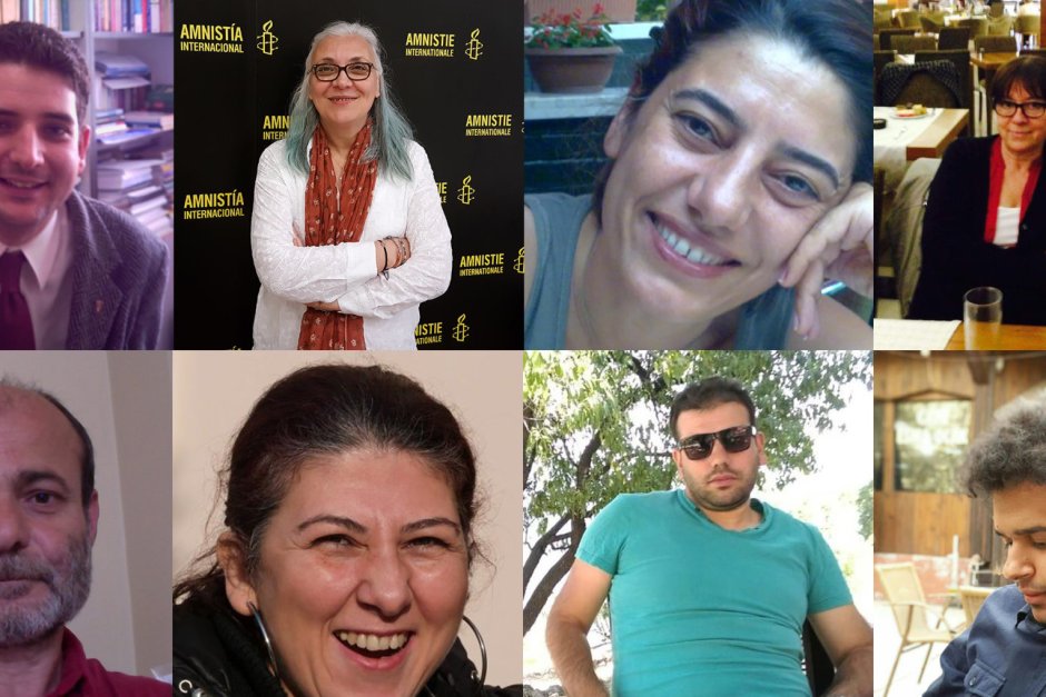 Турция освободи под гаранция осем правозащитници
