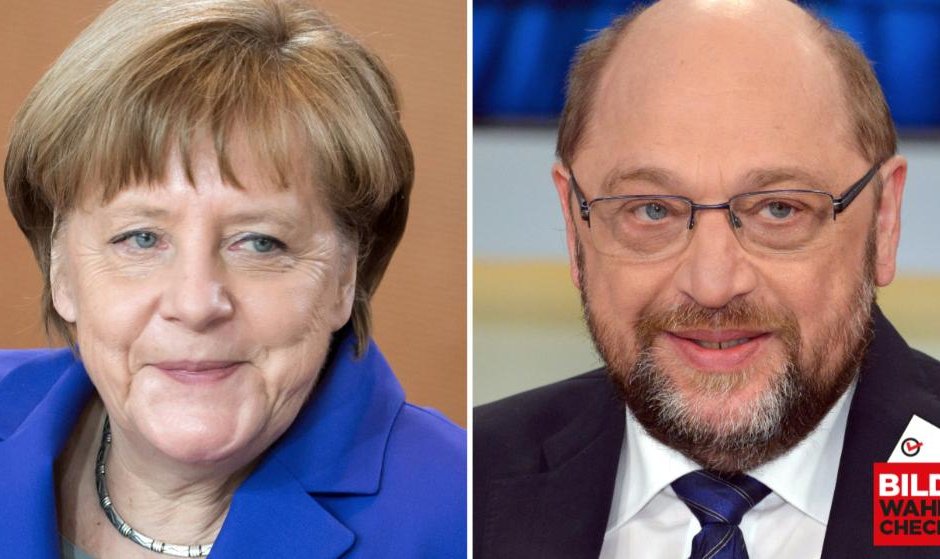 Меркел и Шулц 